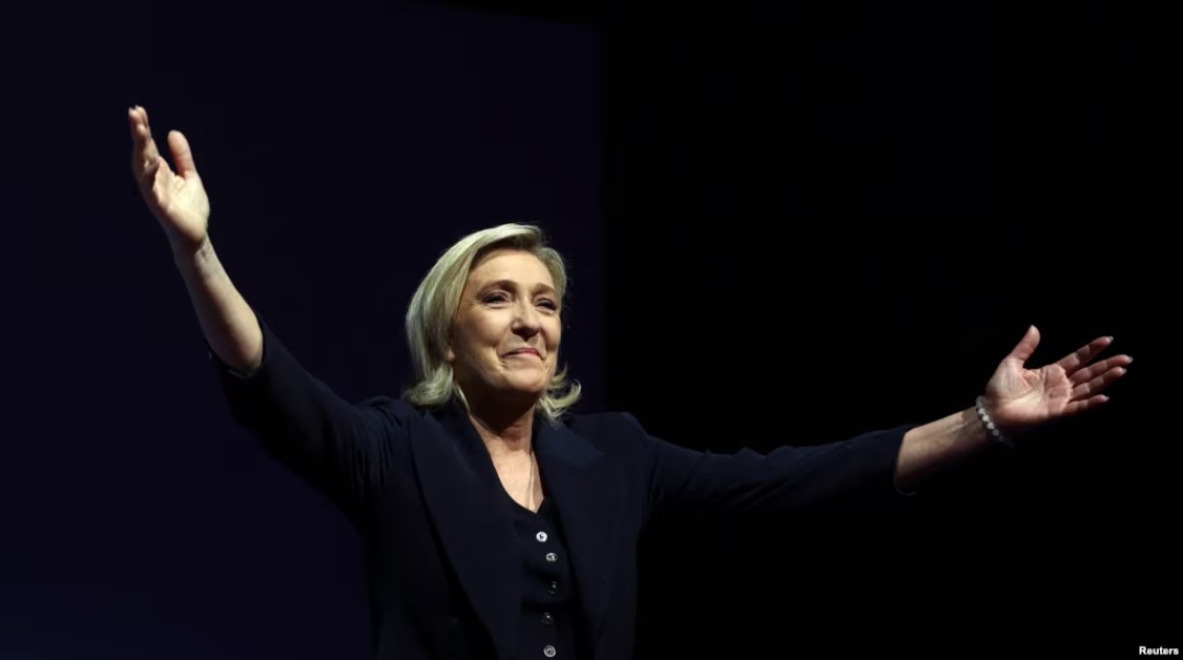 Partia e Le Pen fiton rundin e parë të zgjedhjeve në Francë