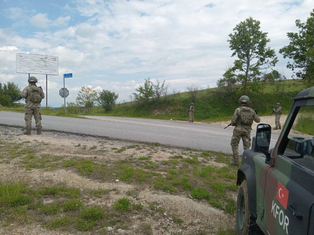 Ushtarët turq patrullojnë nëpër komunat e Kosovës