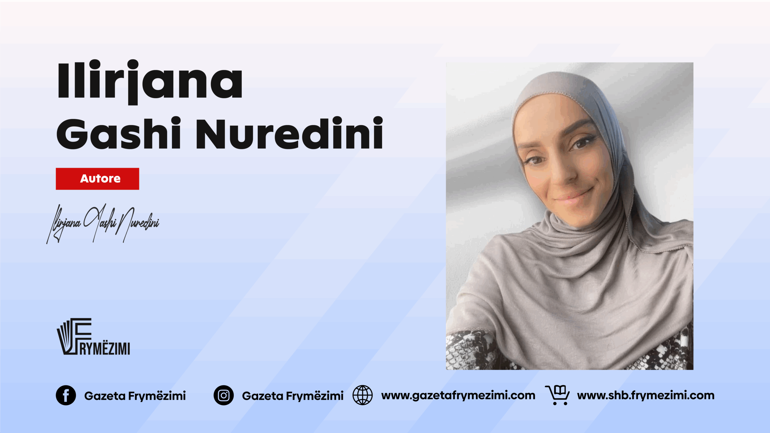 Intervistë me poteen: Ilirjana Gashi Nuredini