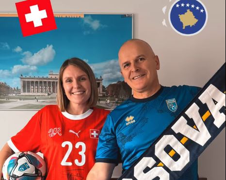 Kosovë-Zvicër sonte në “Fadil Vokrri”, Ambasada gjermane thekson lidhjet e forta mes dy vendeve