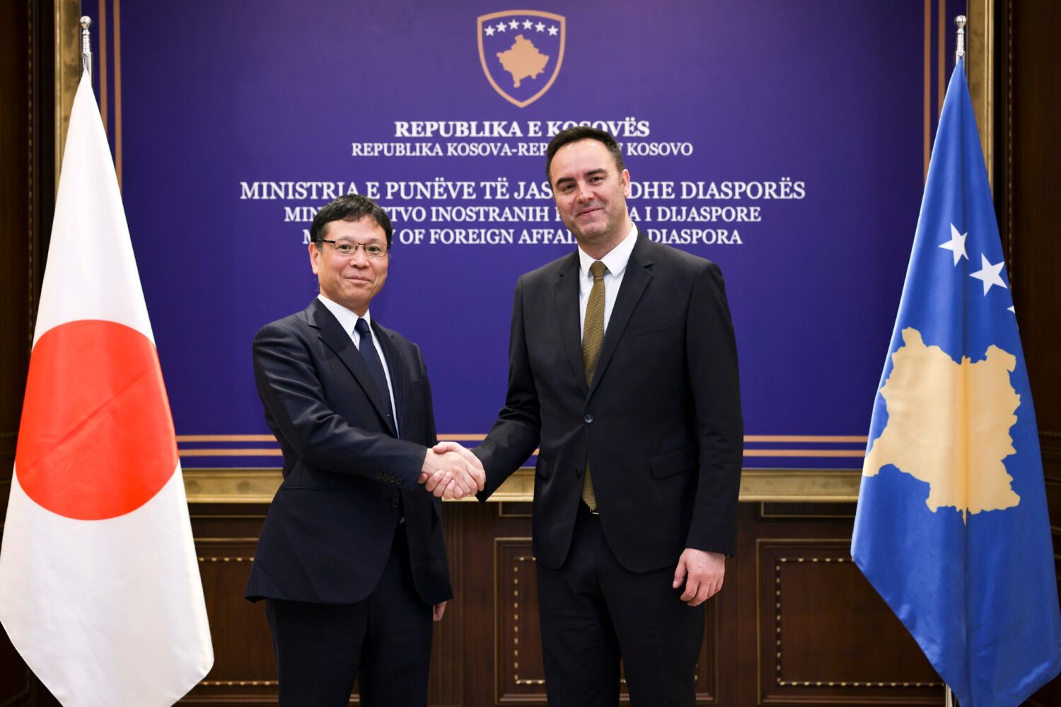 Konjufca pret të Ngarkuarin me Punë të Japonisë, diskutohet thellimi i bashkëpunimit dhe EXPO në Japoni